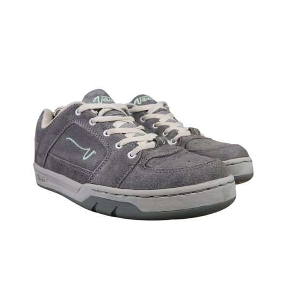 Vans Shoes Womens 8.5 Sneakers Hudson II Skateboarding Puffy Leather Y2k Classic - Picture 1 of 13